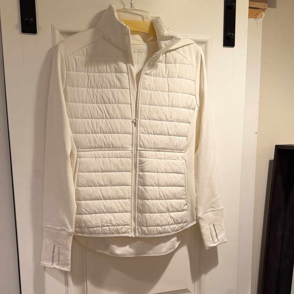 Layer 8 Women's White Puffer Jacket